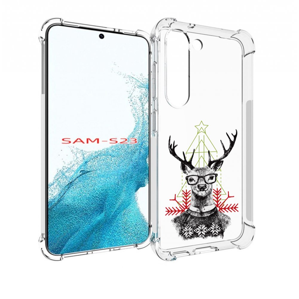 

Чехол MyPads умный олень для Samsung Galaxy S23, Прозрачный, Tocco
