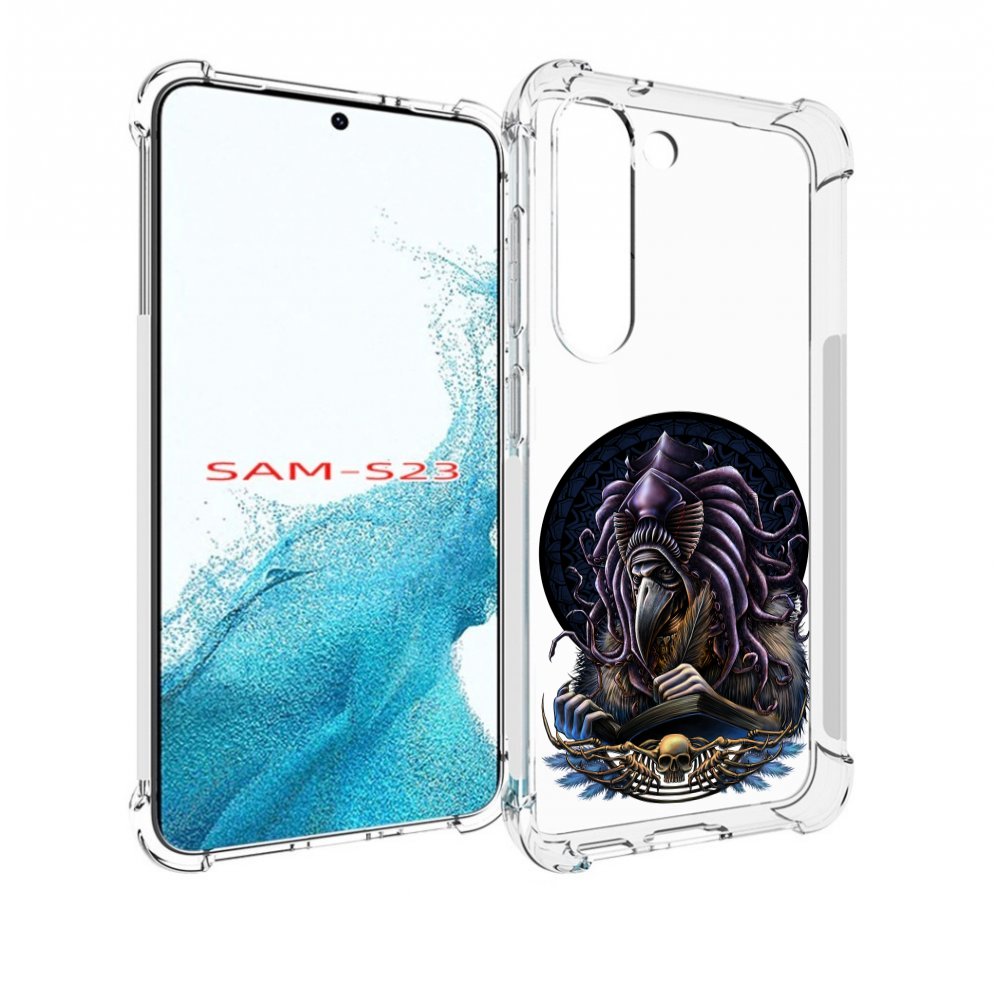 

Чехол MyPads умный ворон для Samsung Galaxy S23, Прозрачный, Tocco
