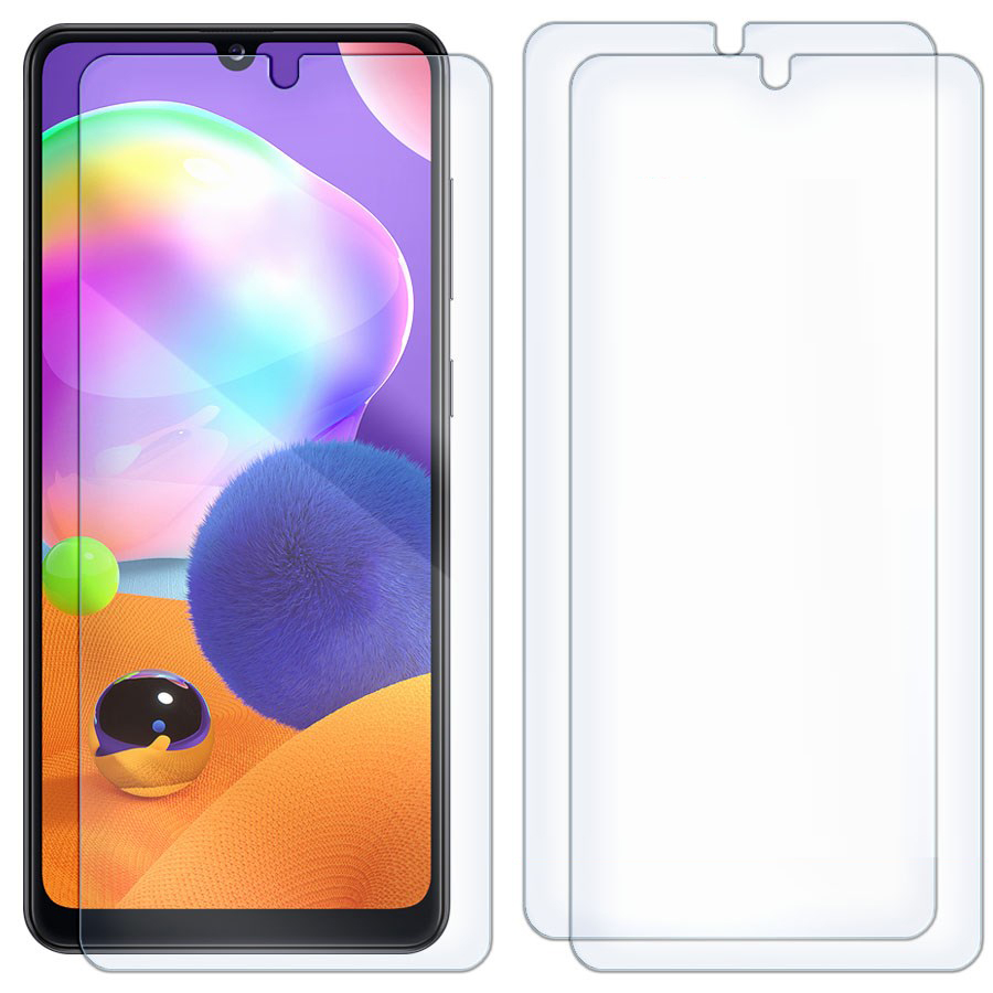

Комплект из 3-x защитных гибридных стекол для Samsung Galaxy A31