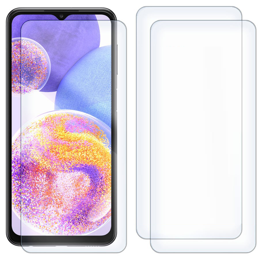 

Комплект из 3-x защитных гибридных стекол для Samsung Galaxy A23