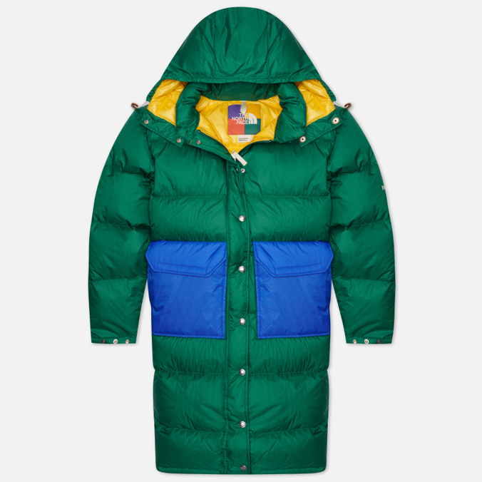 фото Пуховик женский the north face ta5ei937j зеленый m