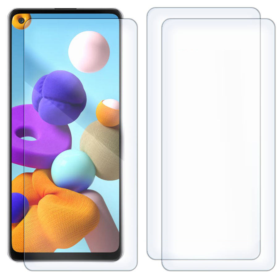 

Комплект из 3-x защитных гибридных стекол для Samsung Galaxy A21s