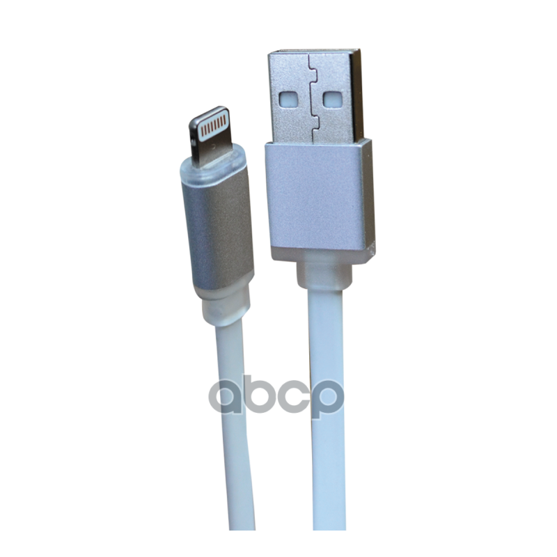 фото Кабель! usb / mfi1м, led-подсветка (голубой) zipower арт. pm6656