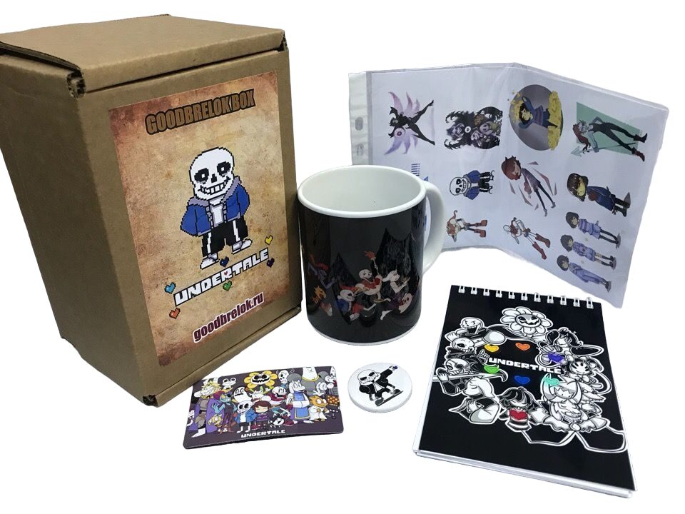 

Бокс GOODbrelok Малый Андертейл, Undertale №1