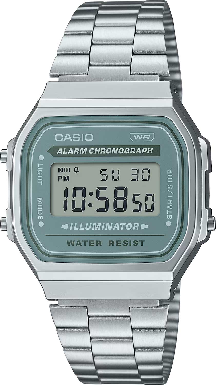 

Наручные часы мужские Casio A168WA-3A, A168WA-3A