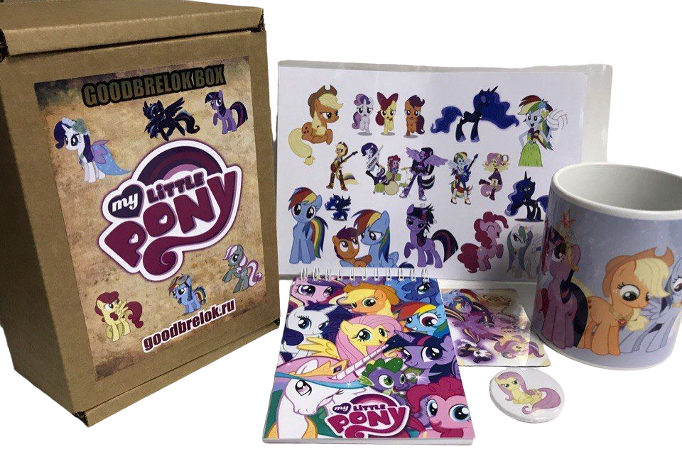 

Бокс GOODbrelok малый My little pony, Май литтл пони