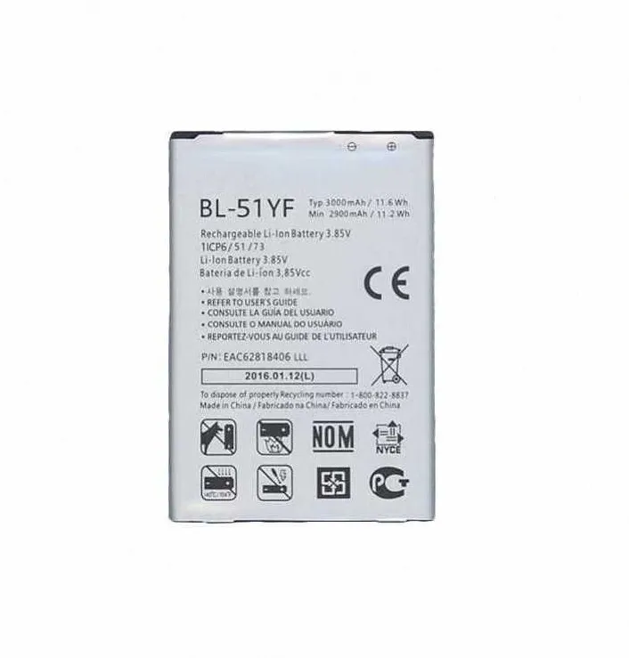 

Аккумуляторная батарея LG BL-51YF для смартфона LG G4, G4 (H818/H540/X190 RAY) (BL-51YF)