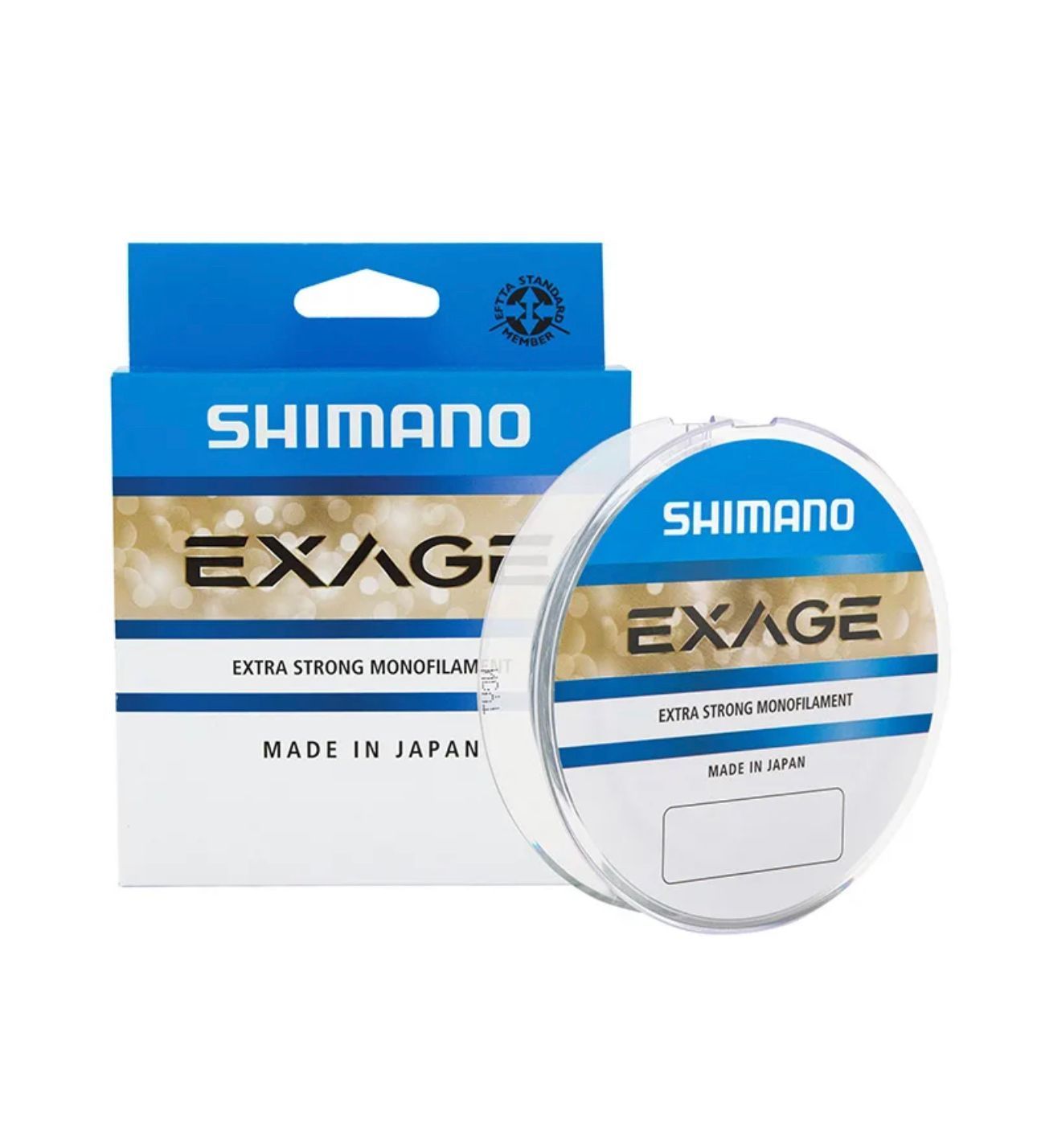 Монофильная леска для рыбалки Shimano Exage 150m Steel Grey 0.305mm 7.5kg