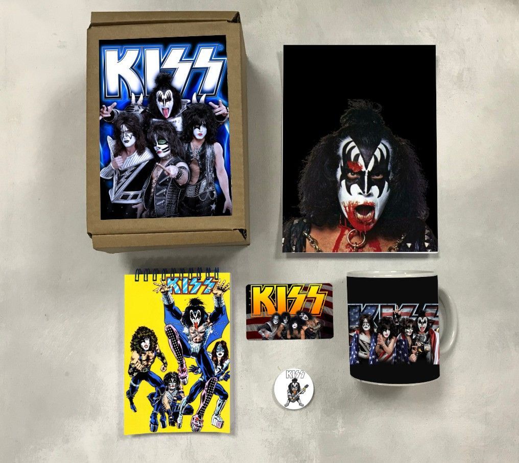 

Бокс с подарком Kiss, Кисс № 1, 10-1, 5 предметов, Бежевый, Kiss, Кисс № 1