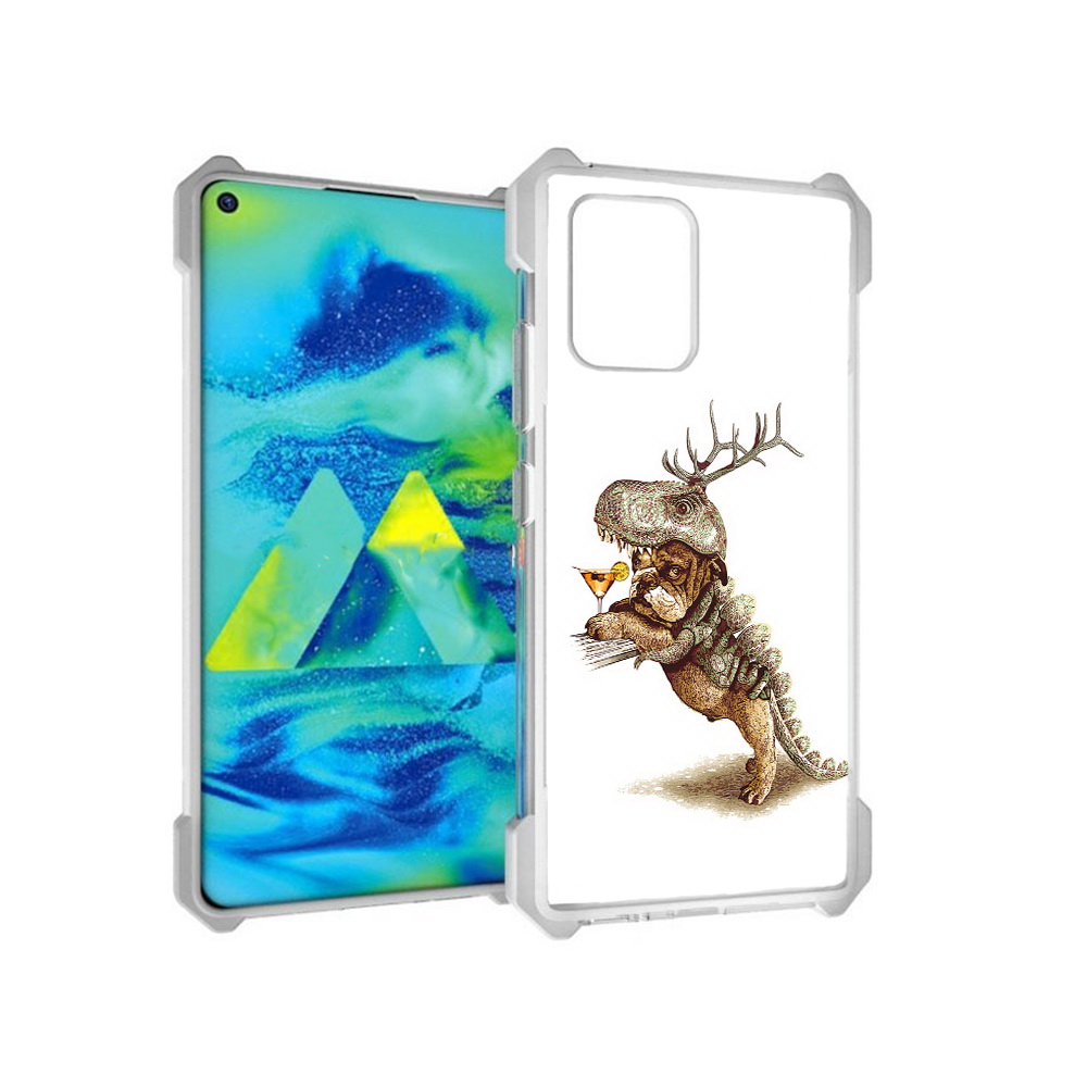 

Чехол MyPads Tocco для Samsung Galaxy S10 Lite тематическая вечеринка (PT143840.502.638), Прозрачный, Tocco