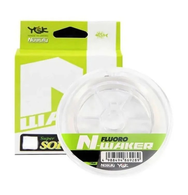 

Леска флюорокарбон YGK N-Waker Super Soft 91м (2.0 (0.240mm / 8lb / 3.63kg)), Прозрачный, N Walker Fluoro Super Soft