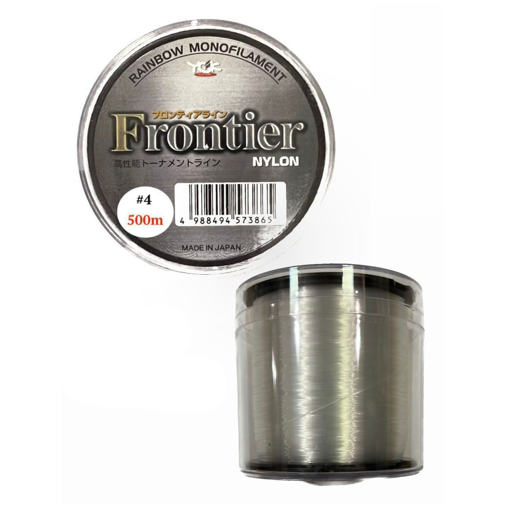 

Леска YGK Frontier Nylon 500m. #4 16Lb. 0.33mm. Цв. Прозрачный, Frontier Nylon