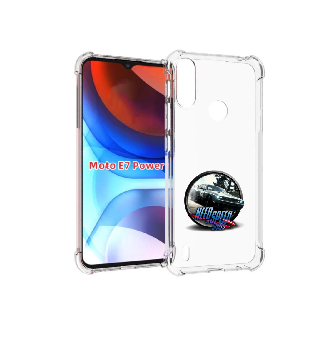 

Чехол MyPads Гонки для Motorola Moto E7 Power, Прозрачный, Tocco