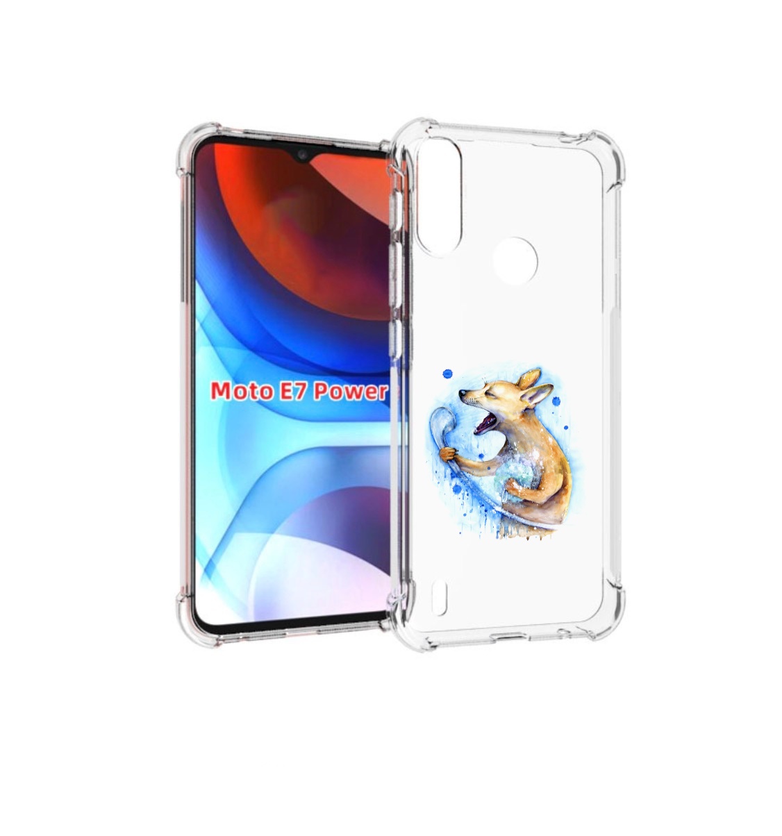 

Чехол MyPads пение в душе для Motorola Moto E7 Power, Прозрачный, Tocco
