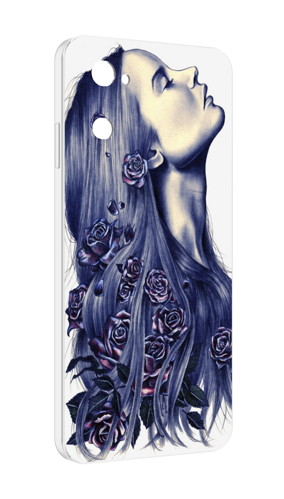 

Чехол MyPads Девушка с розами женский для UleFone Note 12 / Note 12P, Прозрачный, Tocco