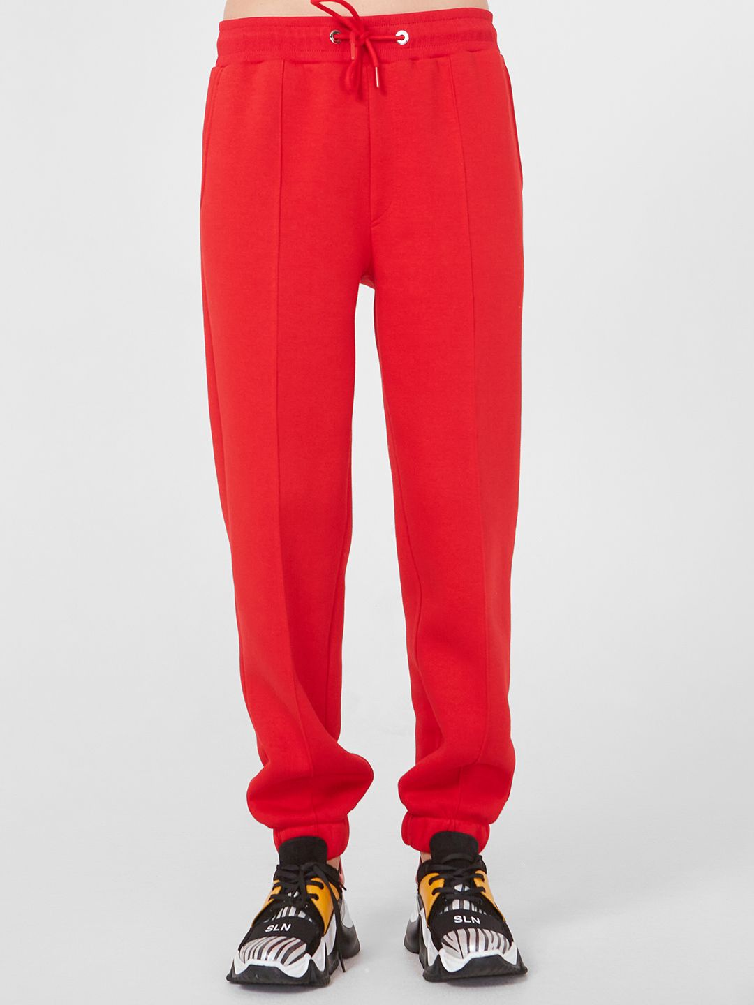 Спортивные брюки женские Lo 18232015 красные 44 RU