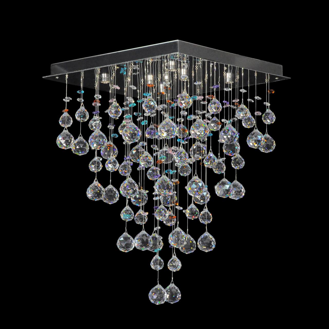 фото Светильник потолочный dio d'arte tesoro nickel, tesoro h 1.4.40.104 n, 240w, g9