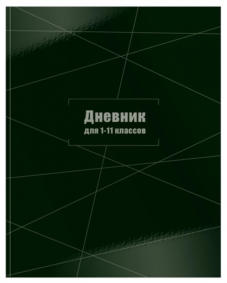 Дневник школьный универсальный schoolФОРМАТ Темно-Зеленый твердая обложка 28шт