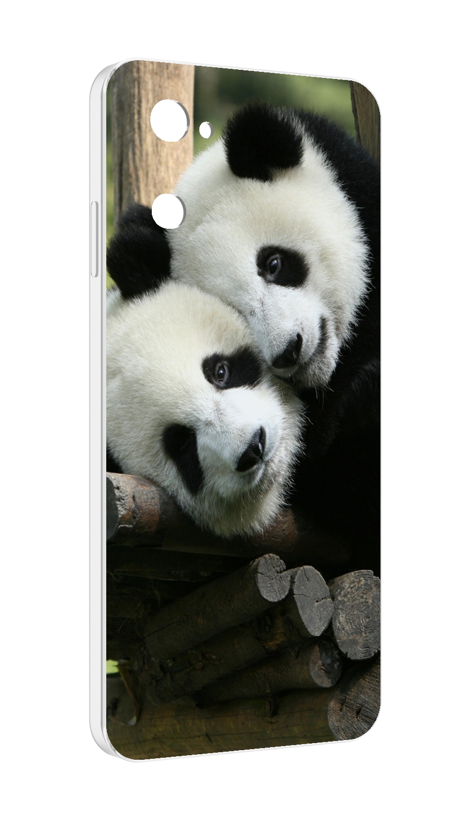 

Чехол MyPads Две-панды для UleFone Note 12 / Note 12P, Прозрачный, Tocco