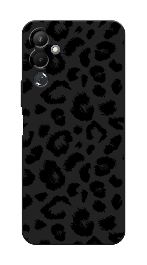 

Чехол Awog на Tecno Pova 4 "Окрас леопарда фон", Черный, 302552-1