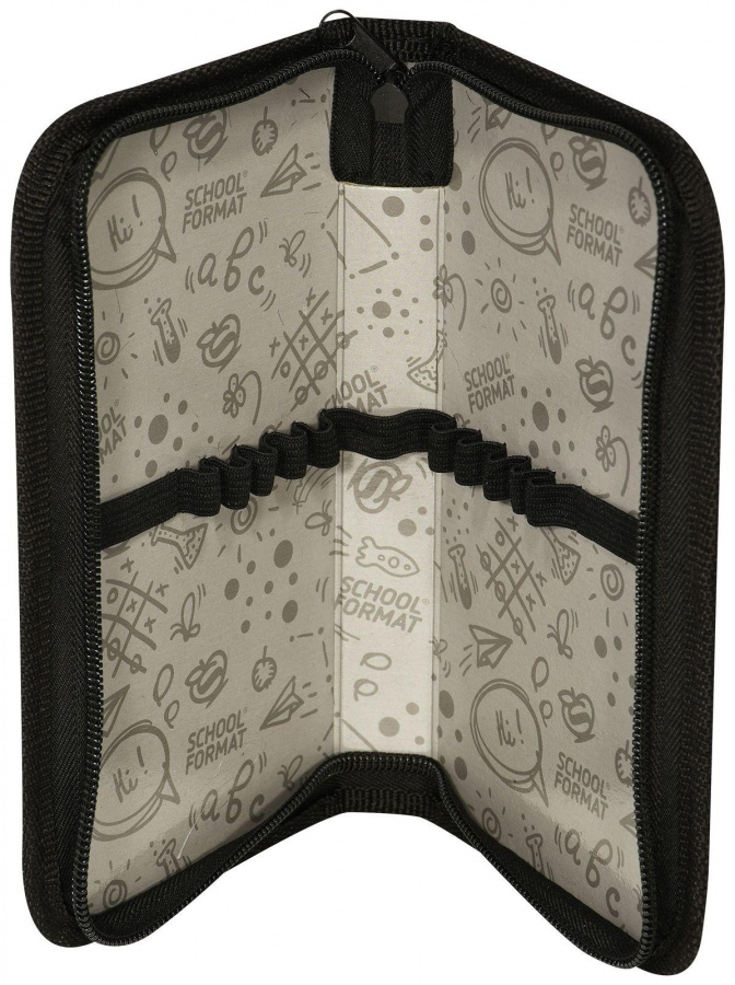 Пенал школьный 1 отделение schoolФОРМАТ Run Faster 190х115мм 20шт