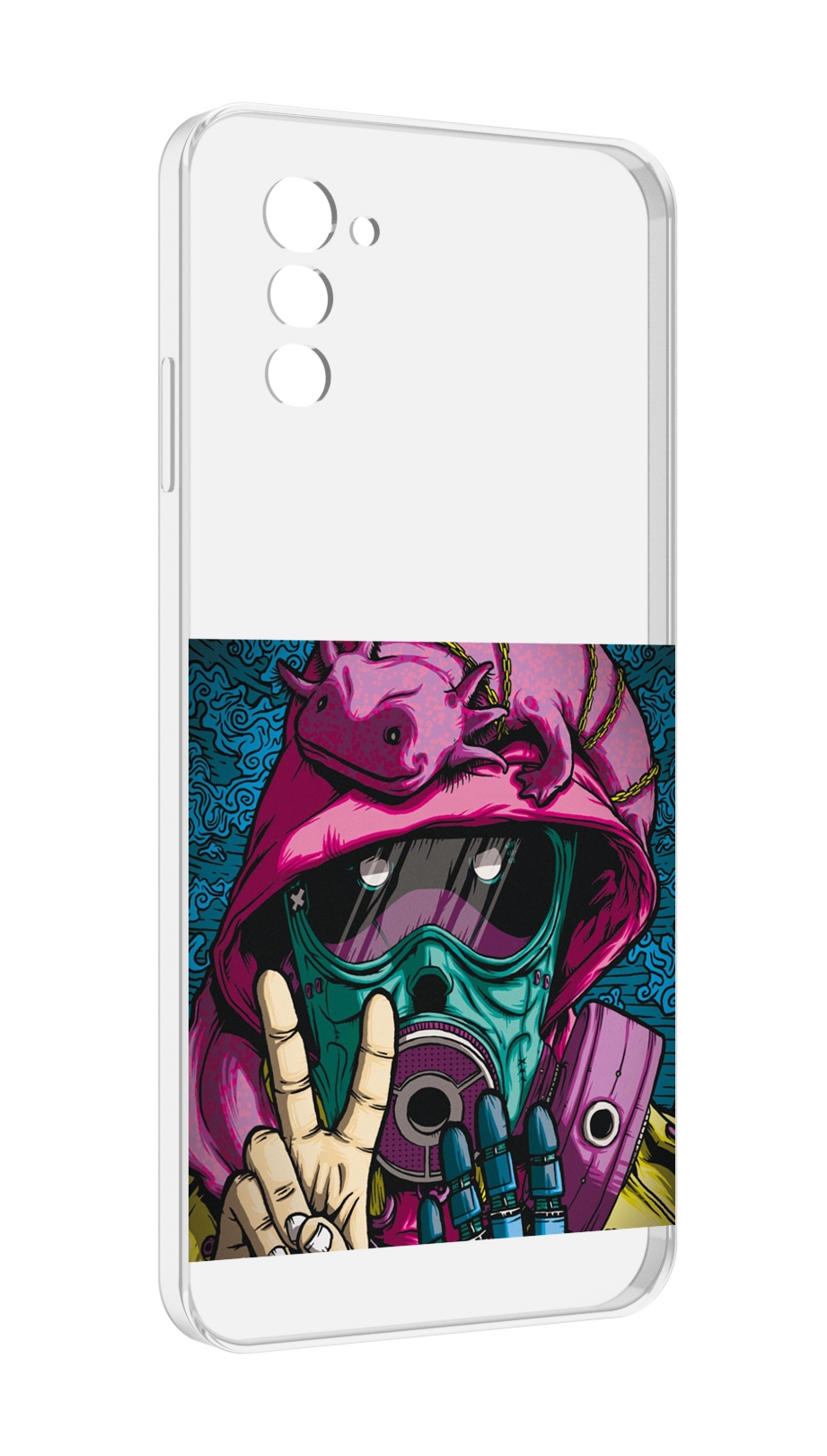 

Чехол MyPads Всем-мир для UleFone Note 12 / Note 12P, Прозрачный, Tocco