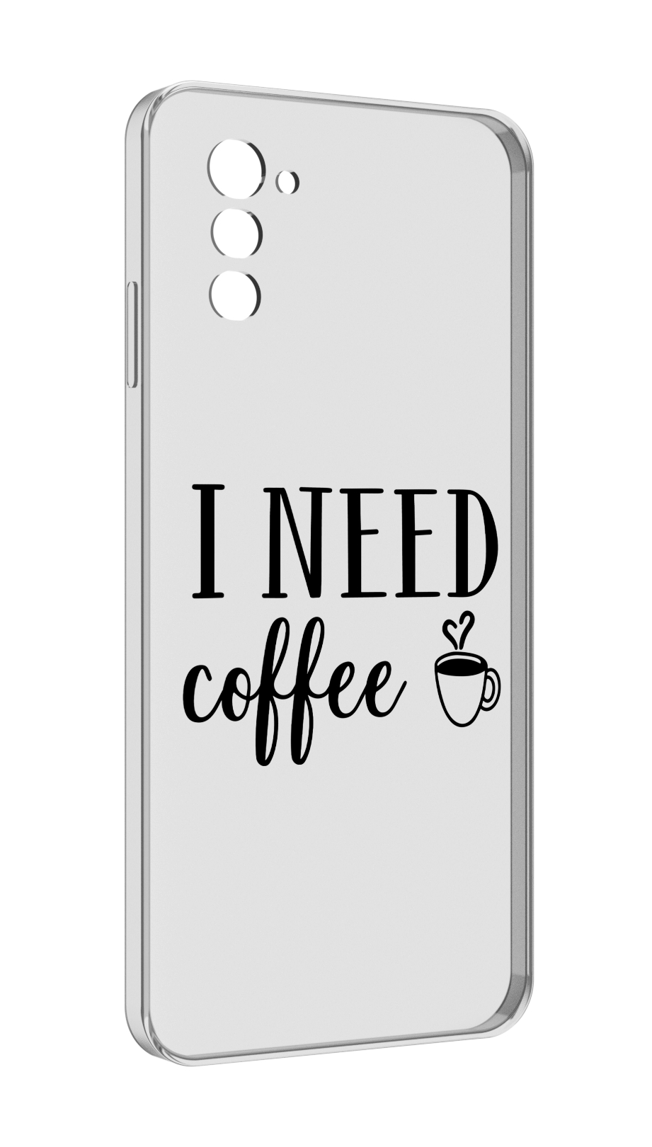 

Чехол MyPads Мне нужен кофе для UleFone Note 12 / Note 12P, Прозрачный, Tocco