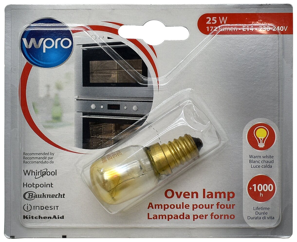 Лампа для посветки духовки WPRO 484000008842