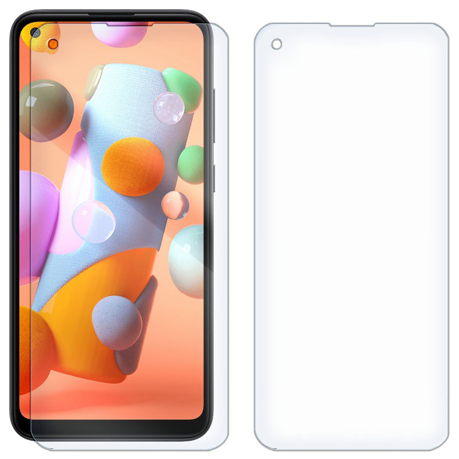 

Комплект из 2-x защитных гибридных стекол для Samsung Galaxy A11