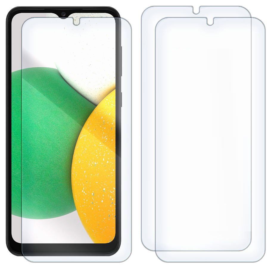 

Комплект из 3-x защитных гибридных стекол для Samsung Galaxy A03 Core