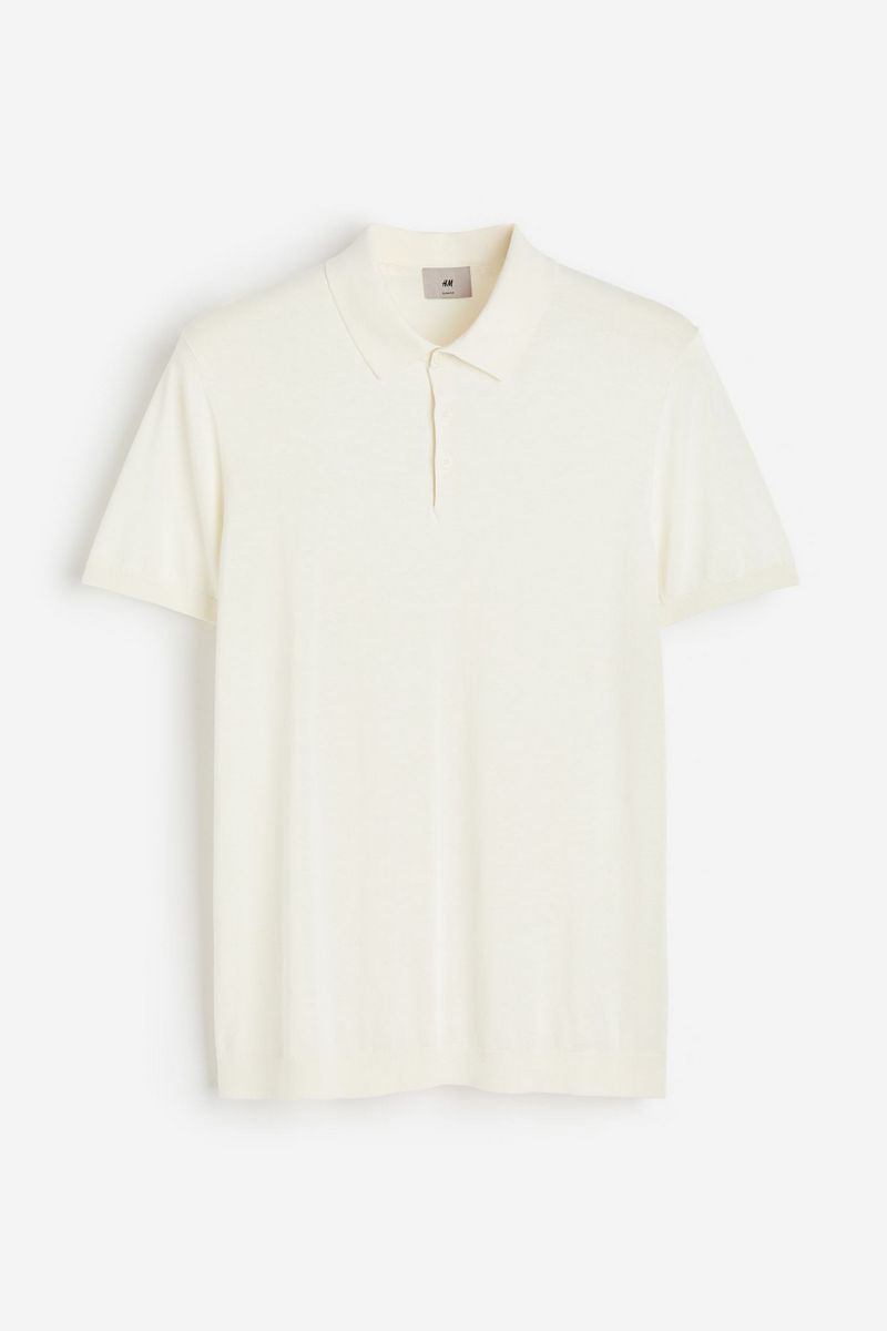 

Футболка мужская H&M 1203468 белая S, Белый, 1203468