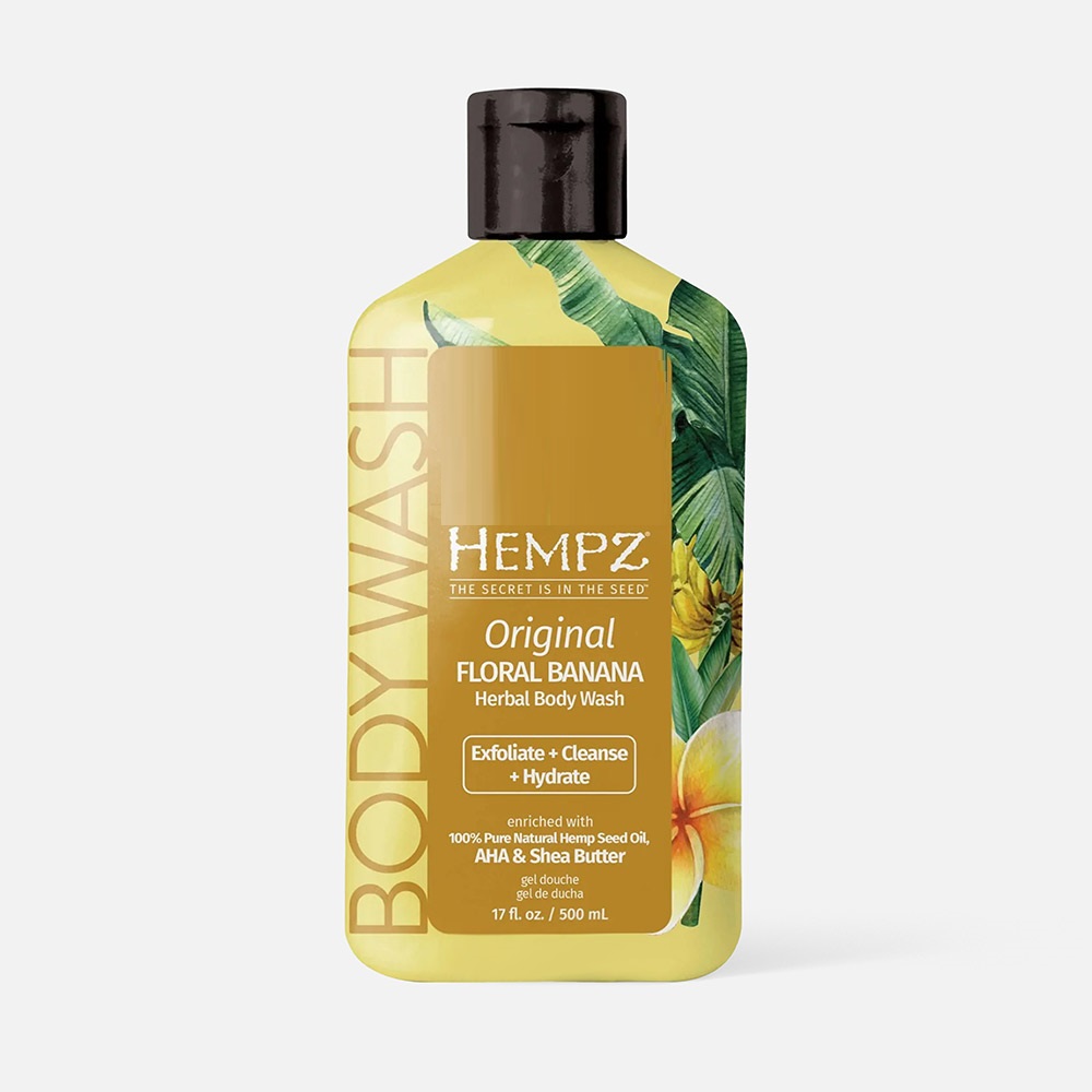 Гель для душа Hempz Original Floral Banana Herbal оригинальный, 500 мл