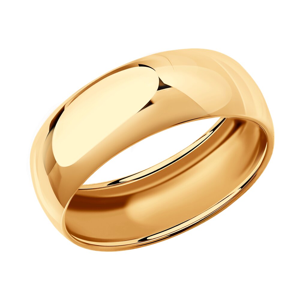 

Кольцо обручальное из красного золота р. 17 Diamant 51-111-00336-1, 51-111-00336-1