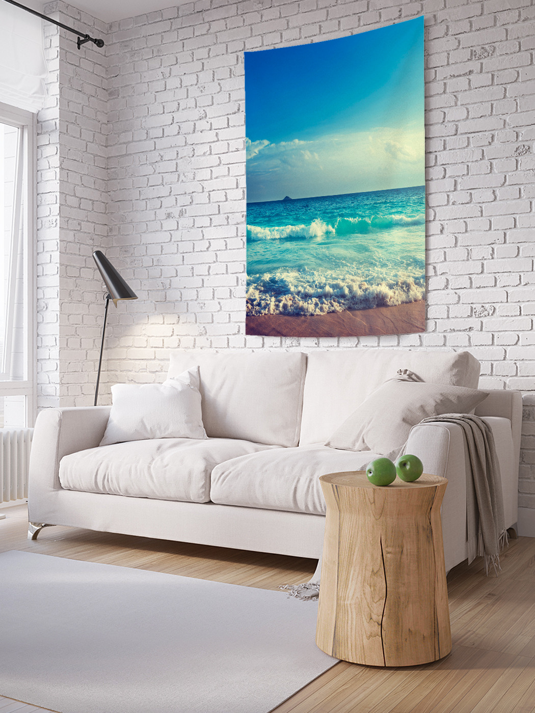 

Вертикальное фотопанно на стену JoyArty Море волнуется 100x150 см, Море волнуется