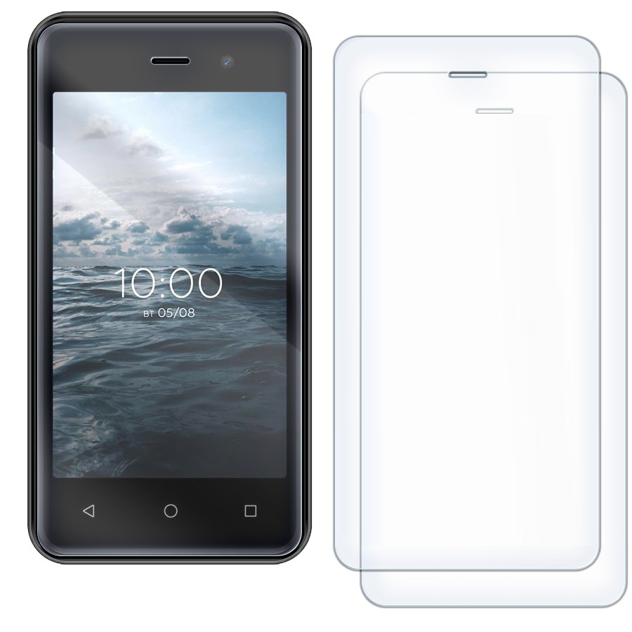 

Комплект из 3-x защитных гибридных стекол для BQ 4030G Nice Mini