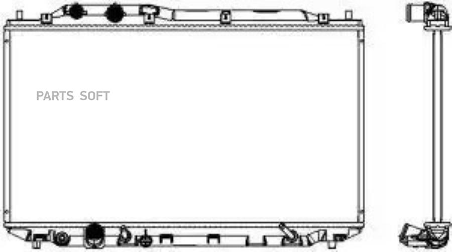 

Радиатор honda civic 06-11 32118506