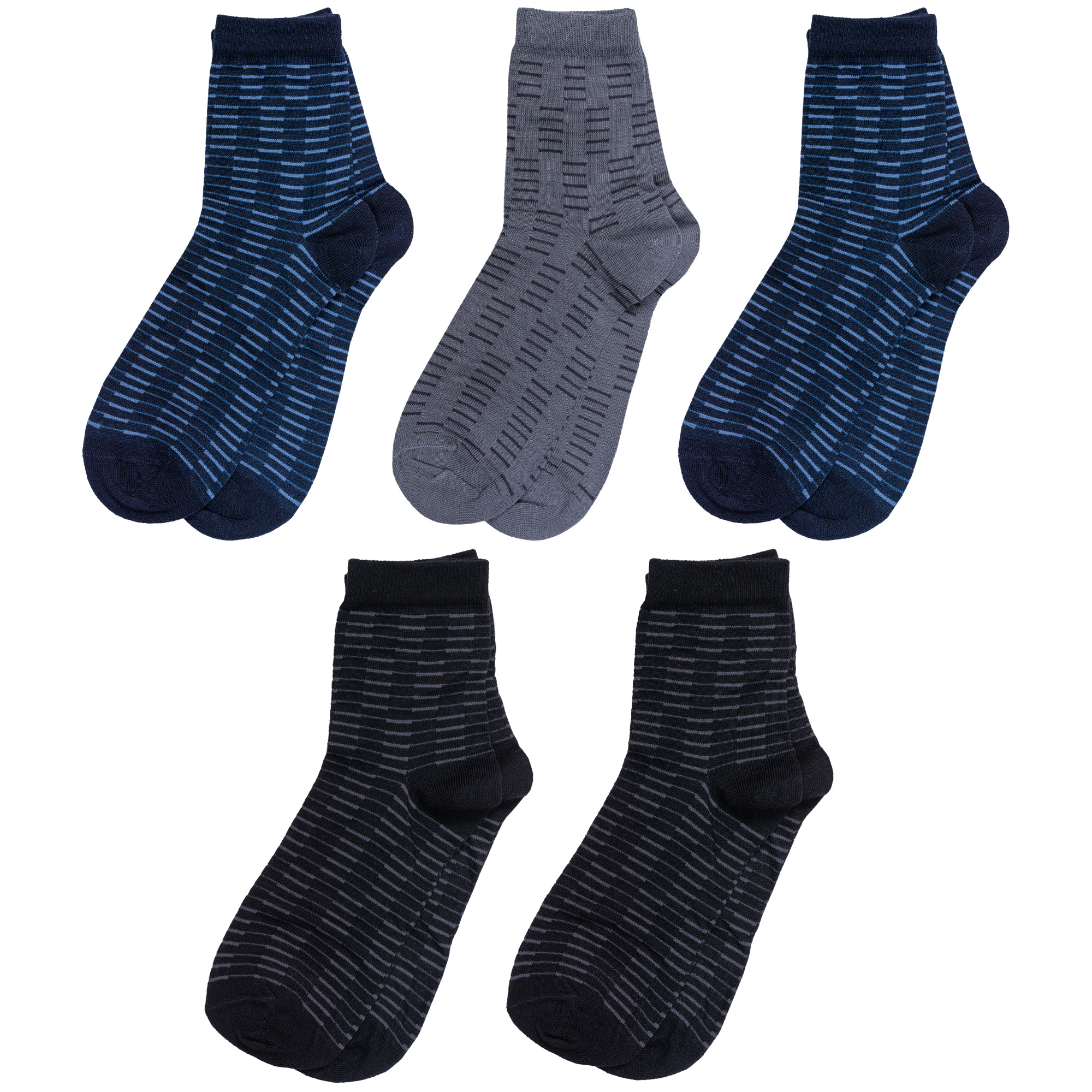 

Носки детские Rusocks 5-Д3-13029, синий; серый; черный, 18-20, 5-Д3-13029