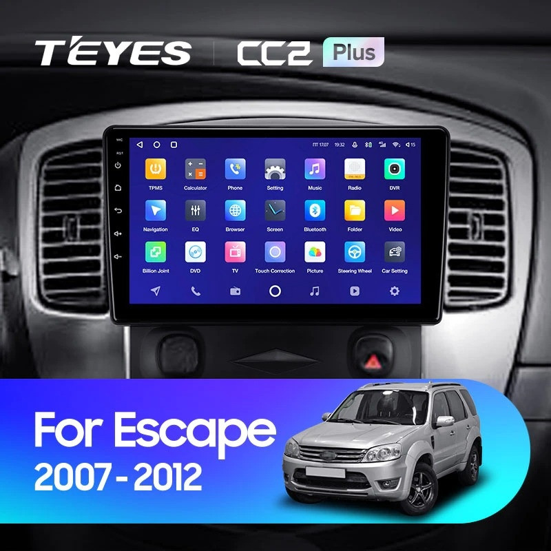 Штатная магнитола Teyes CC2 Plus 6128 Ford Escape 2007-2012 3980000₽