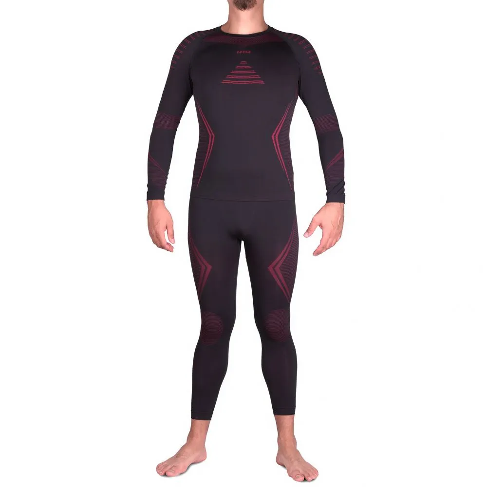 

Термобелье UTO комплект Sports 2.0 Bamboo Charcoal 993104 р.XL, Black/Red, Черный;красный, Sports 2.0 Bamboo Charcoal