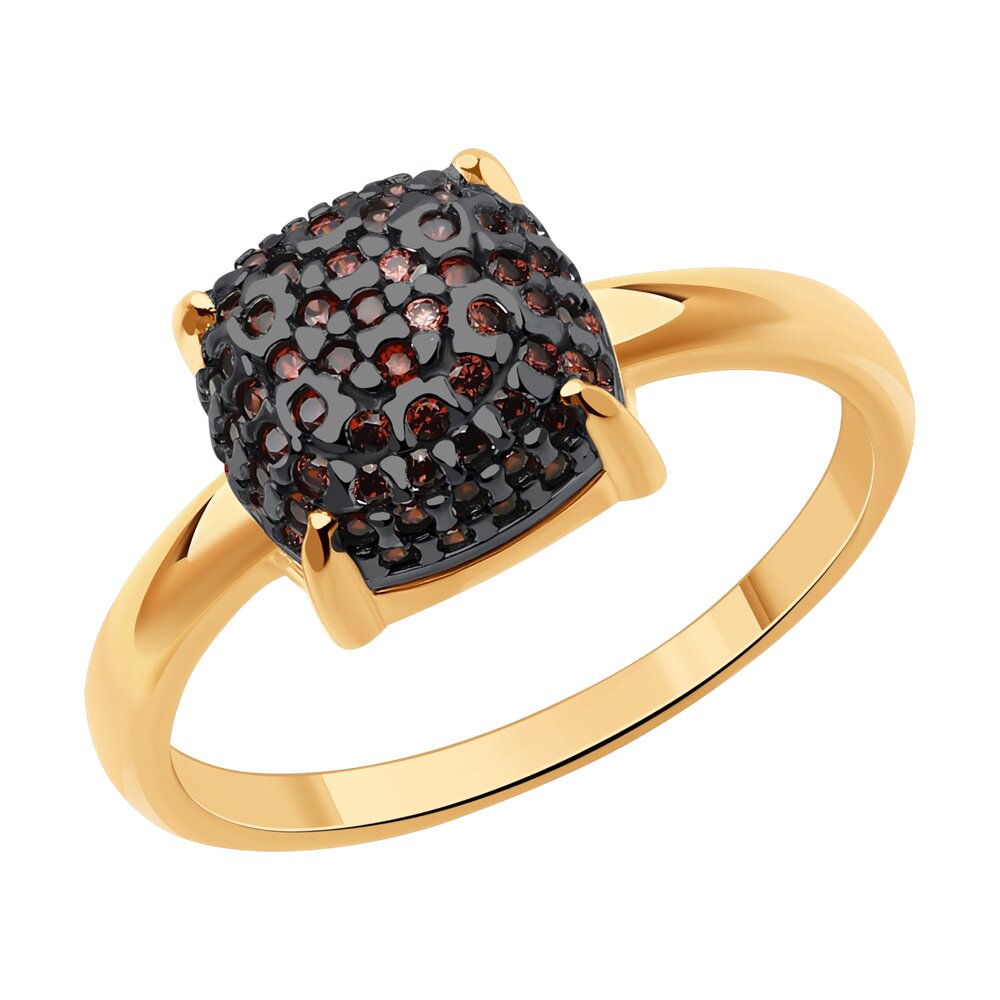 

Кольцо из серебра р. 17 Diamant 93-110-01827-2, фианит, 93-110-01827-2