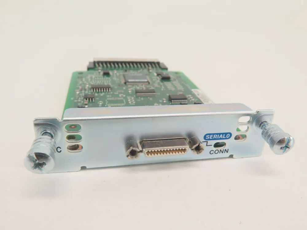 

Сетевой модуль CISCO 1-PORT SERIAL WAN INTERFACE CARD, 1-PORT SERIAL WAN INTERFACE CARD