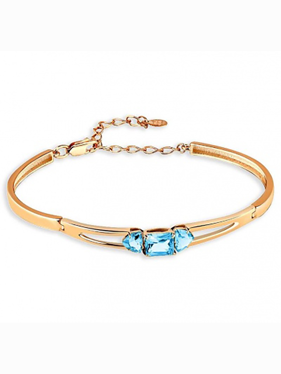 

Браслет из красного золота с 3 топазами 20 см Master Brilliant 08-1-175-1300-010, 08-1-175-1300-010