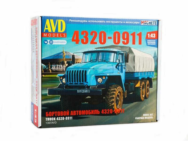 фото Сборная модель 4320-0911 бортовой - 1397avd avd models