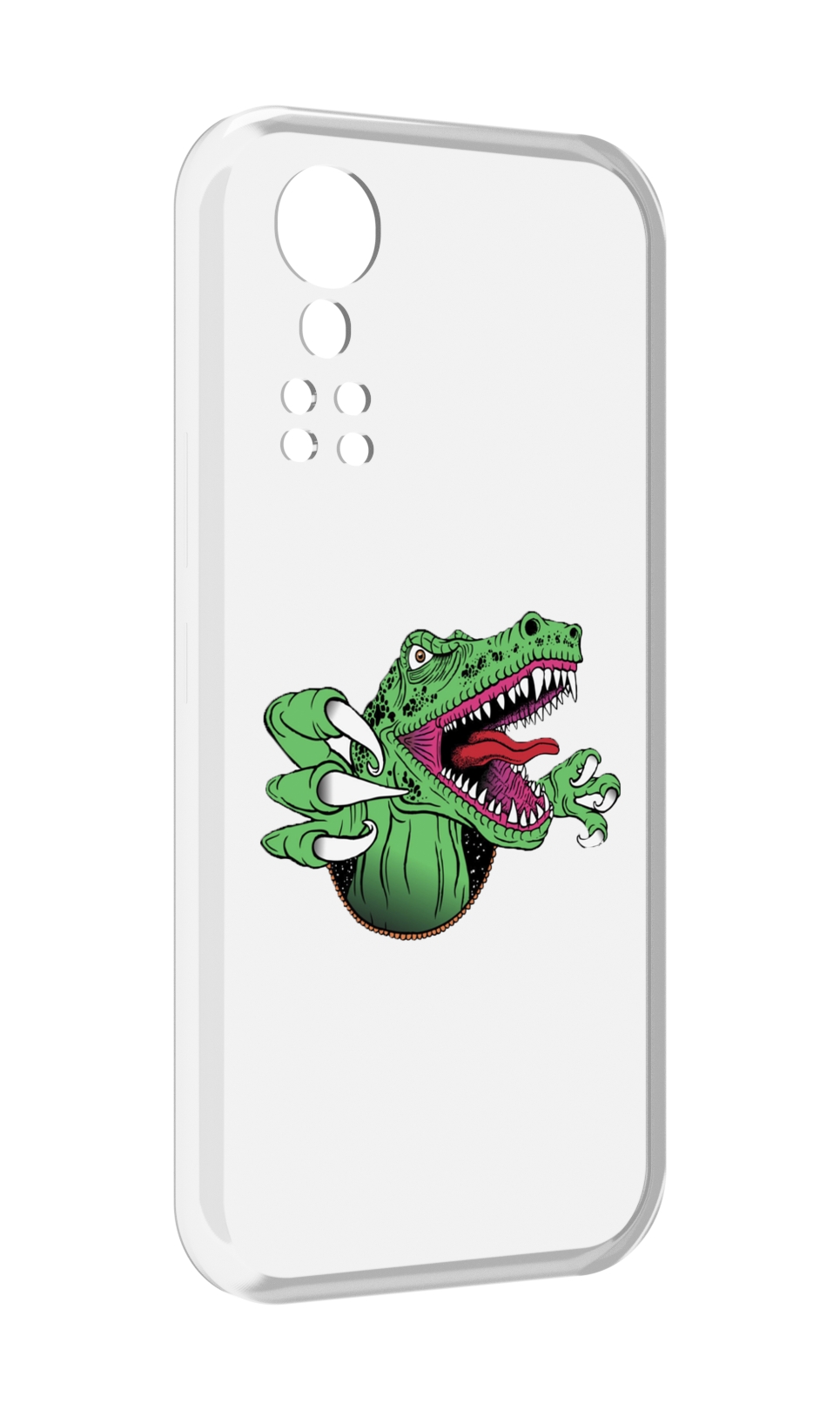 Чехол MyPads Динозавр для ZTE Axon 30 5G / Axon 30S
