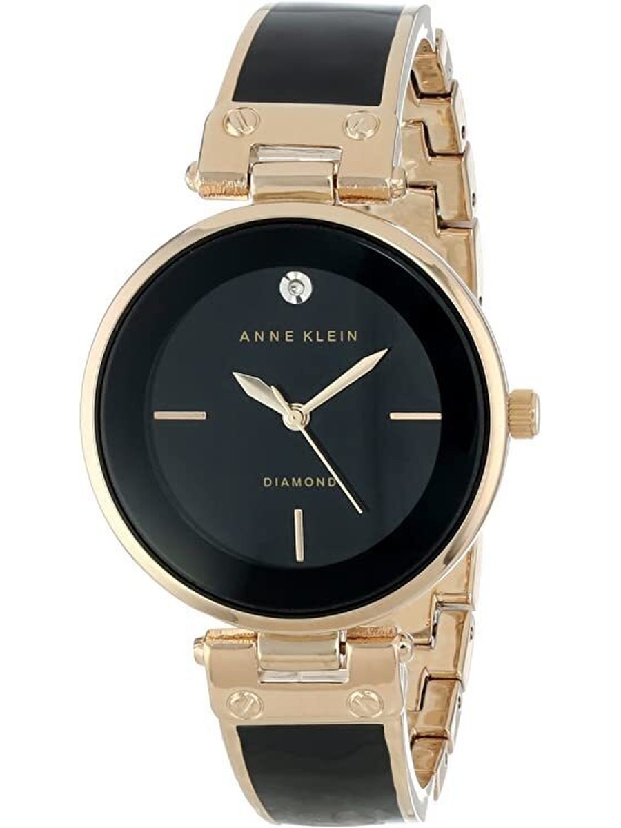 

Наручные часы женские Anne Klein AK/1414BKGB золотистые/черные, AK/1414BKGB