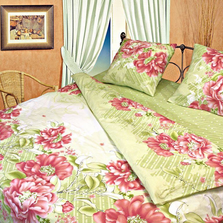 

КПБ WELLNESS, W307-Камелия, 2 под.150x214,прост.240x214,2нав.70x70