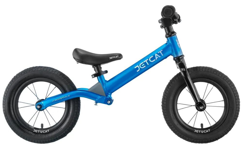 Беговел - JETCAT - New Freestyle II - Blue  Синий руль велосипедный m wave мтв изогнутый 10 31 8 х 700 х 30 мм анодированный синий 5 403504