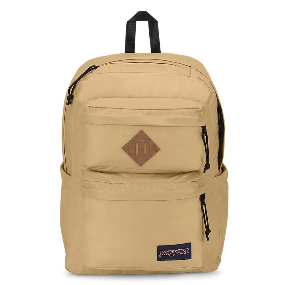 

Рюкзак унисекс JanSport Double Break 95z, 42х31х14 см, Бежевый, Double Break