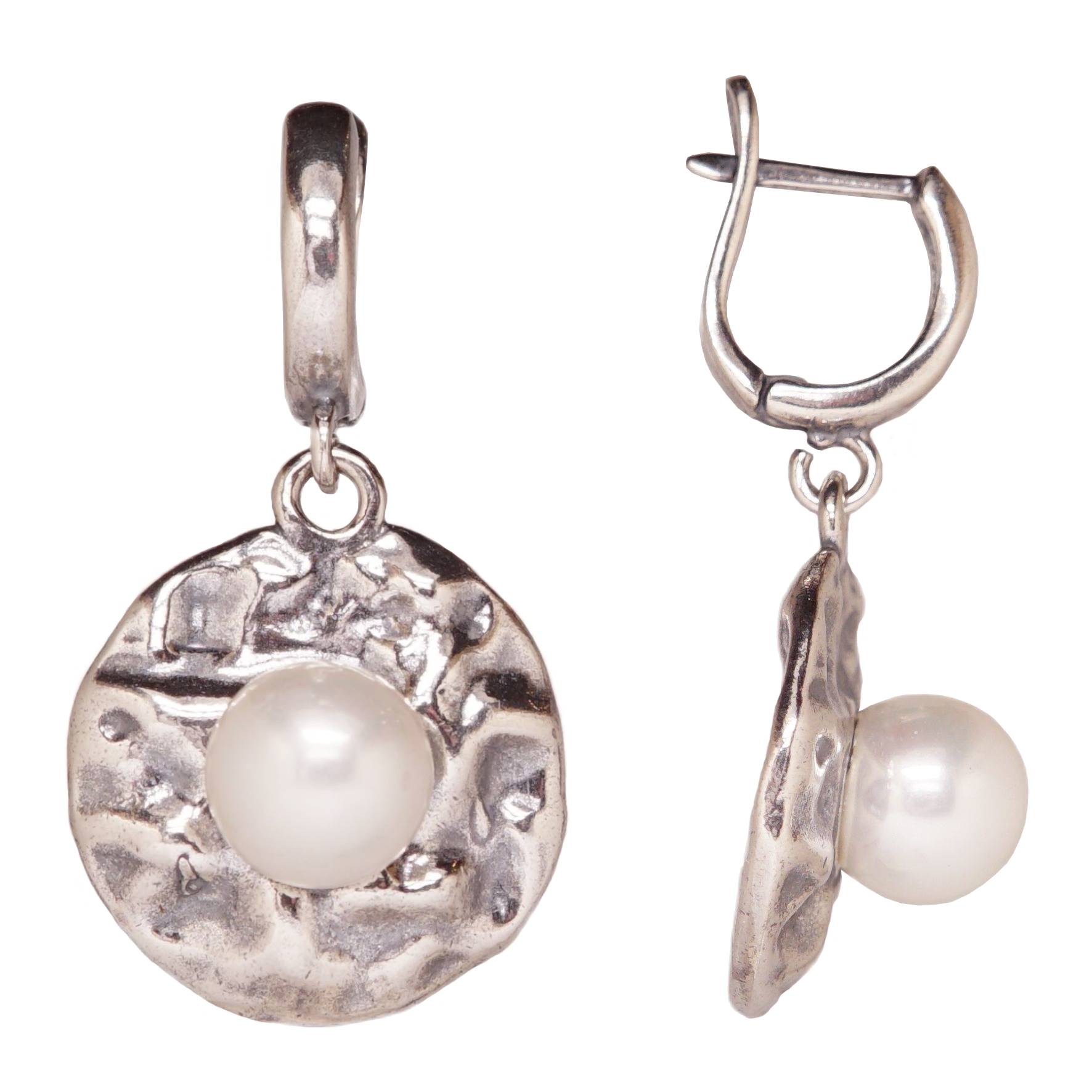 

Серьги из бижутерного сплава с майориком Хорошие Вещи 3453-2-105, 3453-2-105
