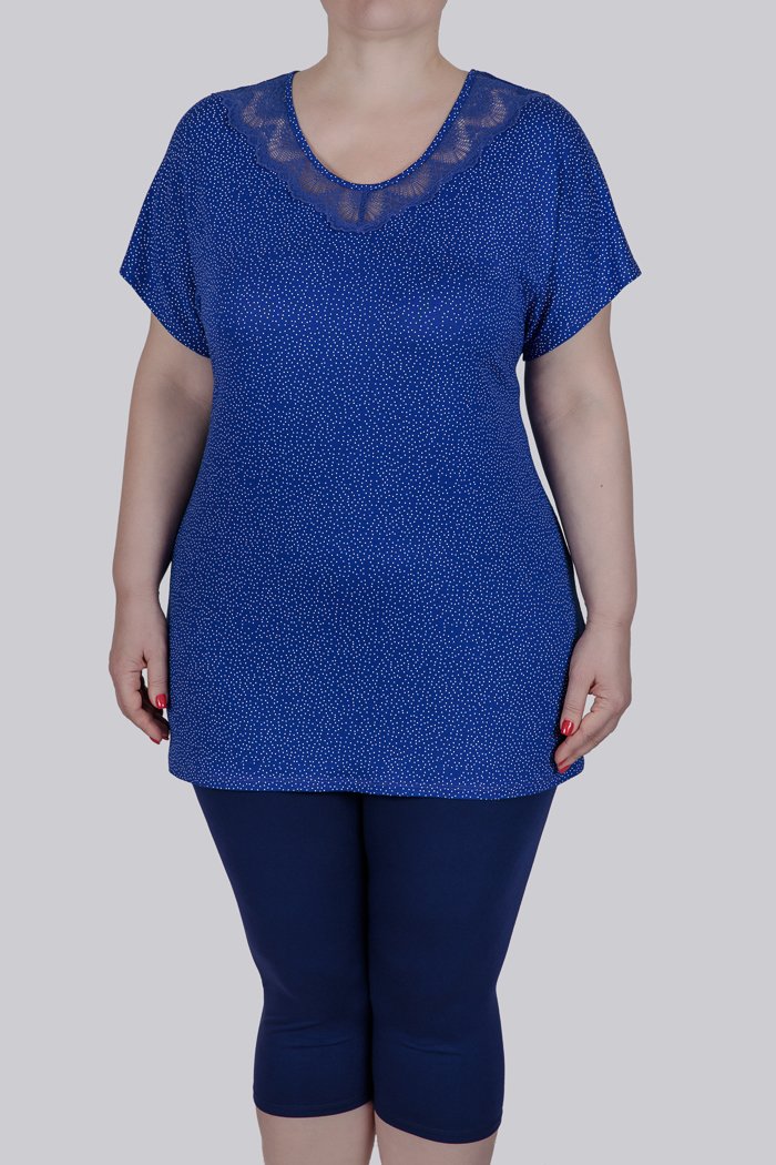 

Пижама женская Литвин 0556 синяя XXL, 0556